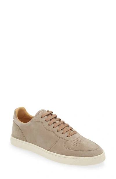 Brunello Cucinelli Suede Sneakers In Brown