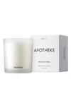 APOTHEKE WHITE VETIVER CLASSIC SCENTED CANDLE