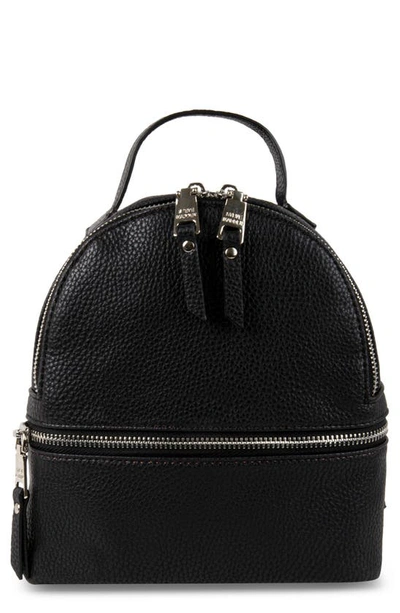 Steve Madden Mini Bjacki Faux Leather Convertible Backpack In Black