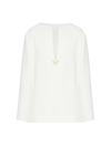 VALENTINO TOP SOLID CADY COUTURE