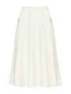 VALENTINO SKIRT SOLID CREPE COUTURE