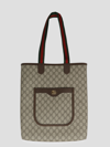 Gucci Ophidia Gg Canvas Tote Bag In Brown