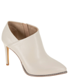 Bcbgeneration Hadix Womens Faux Leather Side Zip Ankle Boots In Stone - Synthetic
