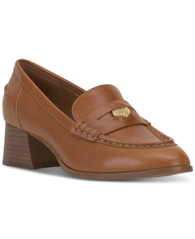 Vince Camuto Women's Carissla Tailored Loafer Flats In Brown