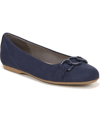 Dr. Scholl's Women's Wexley Adorn Flats In Navy Fabric