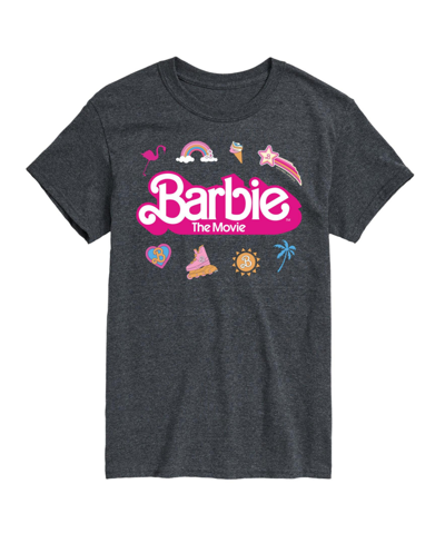 Airwaves Men's Barbie The Movie Short Sleeve T-shirt In Gray