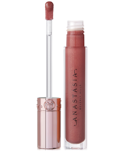 Anastasia Beverly Hills Tinted Lip Gloss In Toffee Rose (rosy Brown With Sparkling R
