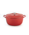 THE CELLAR ENAMELED CAST IRON 6-QT. ROUND DUTCH OVEN, CREATED FOR MACY'S