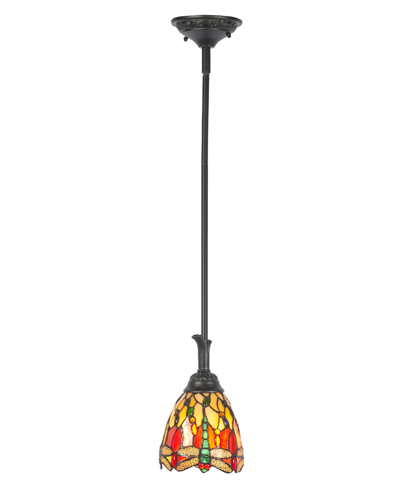 Dale Tiffany Corrall Mini Pendant Lamp In Multi
