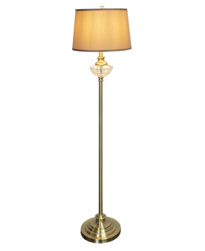 Dale Tiffany Kayla Crystal Floor Lamp In Beige