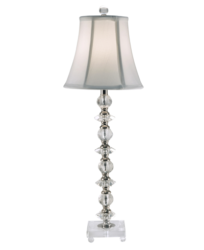 Dale Tiffany Parvan Crystal Buffet Table Lamp In Clear