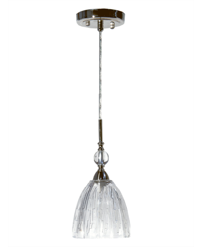Dale Tiffany Sabella Crystal Mini Pendant Lamp In Clear