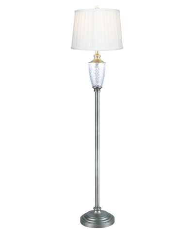 Dale Tiffany Castle Mountains Lead Crystal Floor Lamp In Clear
