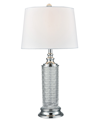 DALE TIFFANY VARIGATED LEAD CRYSTAL TABLE LAMP
