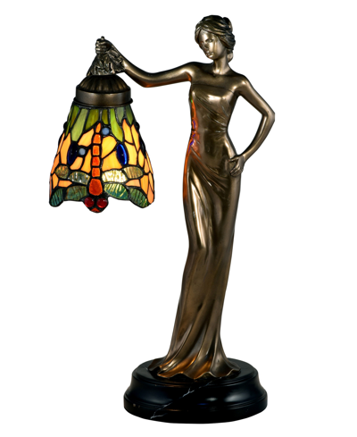 Dale Tiffany Arinna Accent Table Lamp In Multi