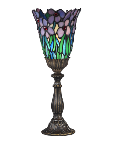 Dale Tiffany Meadowbrook Uplight Accent Lamp In Multi