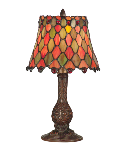 Dale Tiffany Manti Accent Table Lamp In Multi