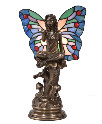 Dale Tiffany Fairy Accent Lamp In Multi