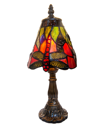 Dale Tiffany Dacia Dragonfly Accent Lamp In Multi