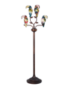 Dale Tiffany Toucans Floor Lamp In Multi
