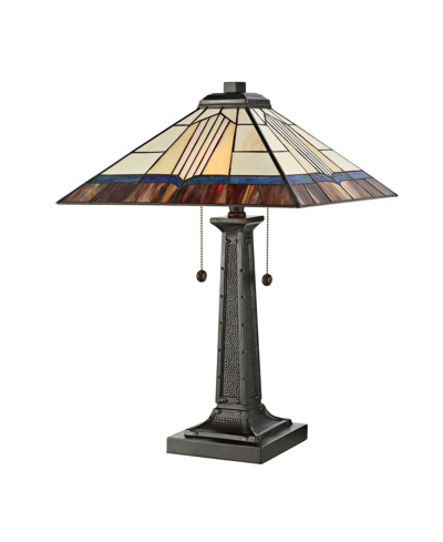 Dale Tiffany Novella Table Lamp In Multi