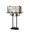 Dale Tiffany Stonegate Table Lamp In Gray
