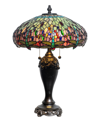 Dale Tiffany Aurelia Dragonfly Table Lamp In Multi