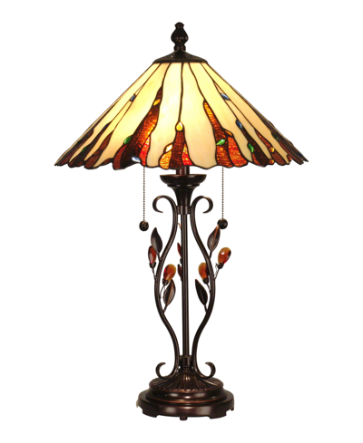 Dale Tiffany Ripley Table Lamp In Multi