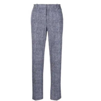 Circolo 1901 Tailored Piquet Trousers In Blue