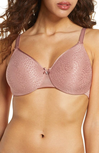 Chantelle Lingerie C Magnifique Underwire Minimizer Bra In Tomboy Pink-t8