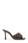 Bottega Veneta Padded Slide Sandal In Chocolate Spread