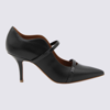 Malone Souliers Black Leather Maureen Pumps