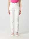 Levi's Low Pro Classic Straight-leg High Rise Jeans In White
