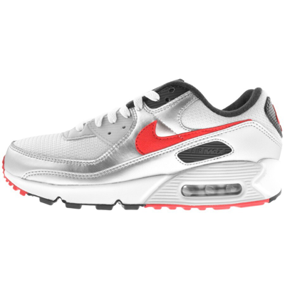 Nike Men's Air Max 90 Casual Shoes In University Red/photon Dust