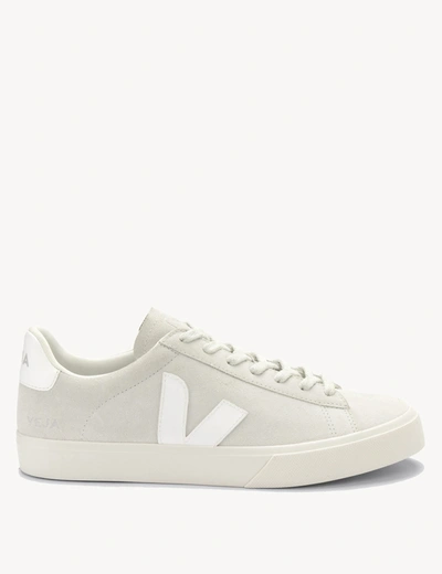Veja Campo Leather Trainers In Brown
