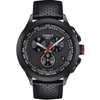 Tissot Men's T-race Black Dial Watch In Black