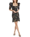 Isabel Marant Étoile Galdino Mini Dress In Black