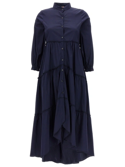 Le Twins Claire Dress In Blue