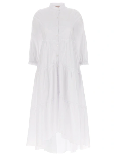 Le Twins Claire Dress In White