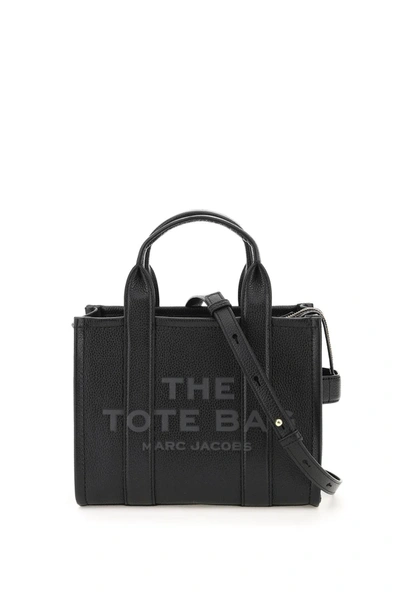 Marc Jacobs Traveler Leather Tote In Black