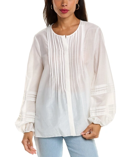 Kobi Halperin Marika Silk-blend Blouse In White