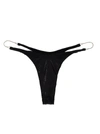 Mugler Cut-out Double-layer Bikini Bottom