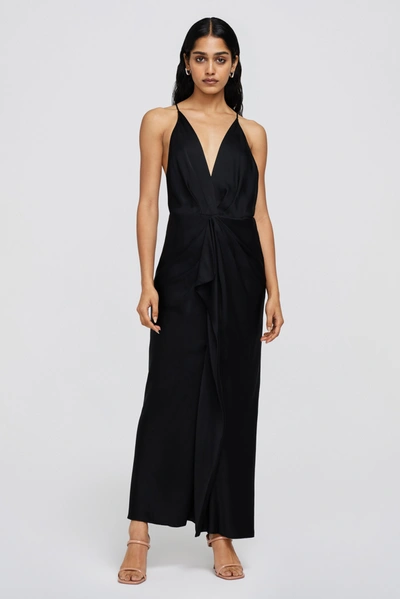 Jonathan Simkhai Giana Gown In Black