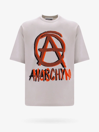 Moschino T-shirt In Grey