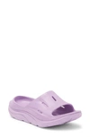 Hoka Gender Inclusive Ora Recovery Slide 3 Sandal In Violet Bloom/violet Bloom