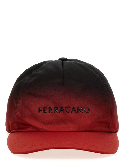 FERRAGAMO FERRAGAMO LETTERING LOGO CAP