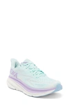 Hoka Clifton 9 Running Shoe In Sunlit Ocean/lilac Mist Mist