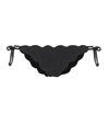 Marysia Mott Scallop Bikini Bottoms In Black