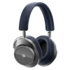Master & Dynamic ® Mw75 Wireless Premium Leather Headphones In Gunmetal/navy
