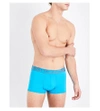 Calvin Klein Iron Strength Low-rise Stretch Trunks In Perpetua